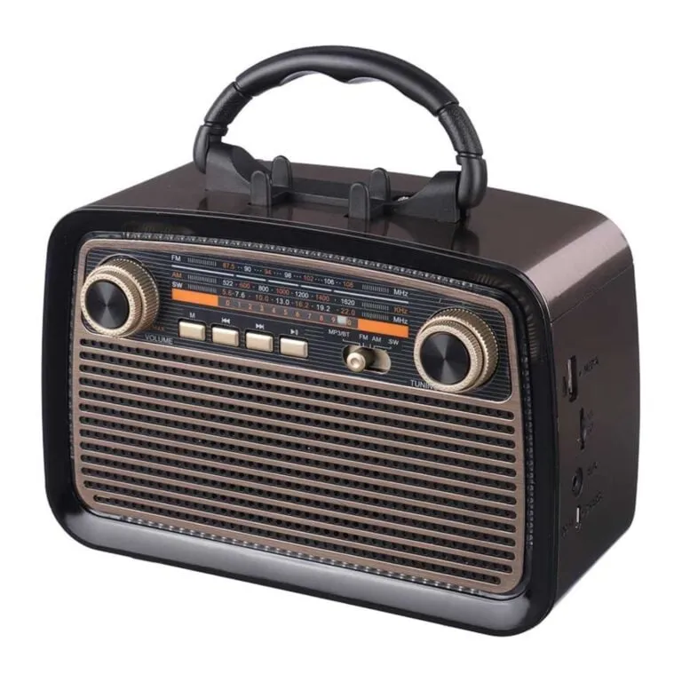 Other / Generic KTF-2027 Vintage Bluetooth Speaker Radio With Torch Light — photo 3