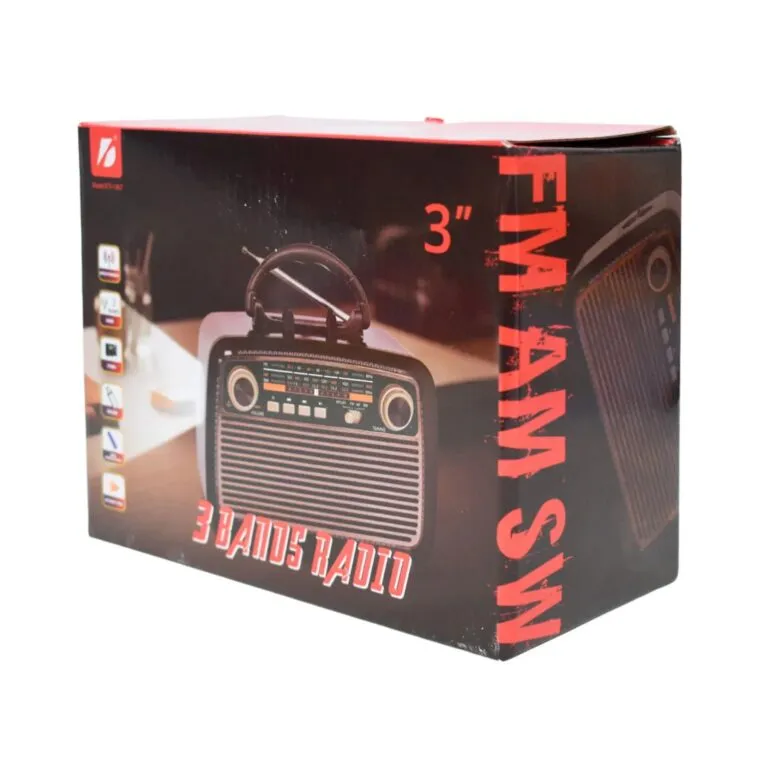 Other / Generic KTF-2027 Vintage Bluetooth Speaker Radio With Torch Light — photo 4