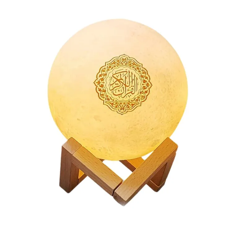 Equantu SQ168 White Moon Lamp Quran Speaker — photo 3