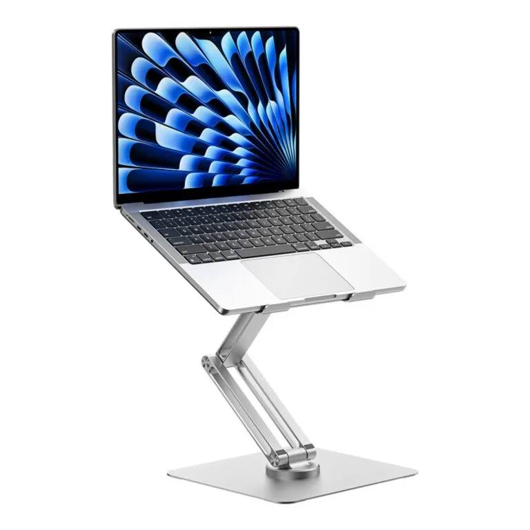 WiWU S801 Rotative Foldable Laptop Stand Silver — photo 3