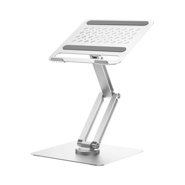 WiWU S801 Rotative Foldable Laptop Stand Silver — photo 2