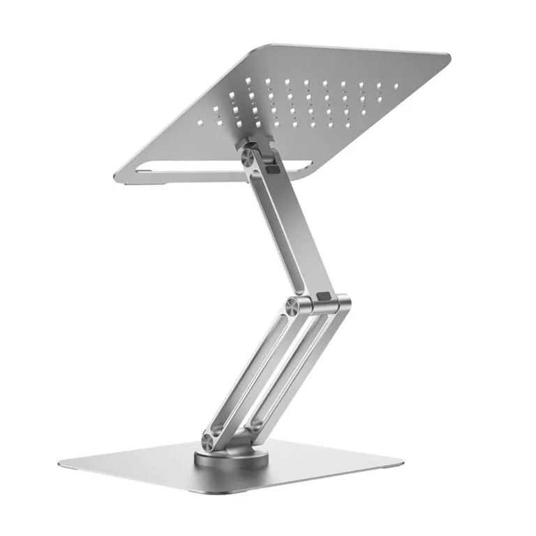 WiWU S801 Rotative Foldable Laptop Stand Silver — photo 7
