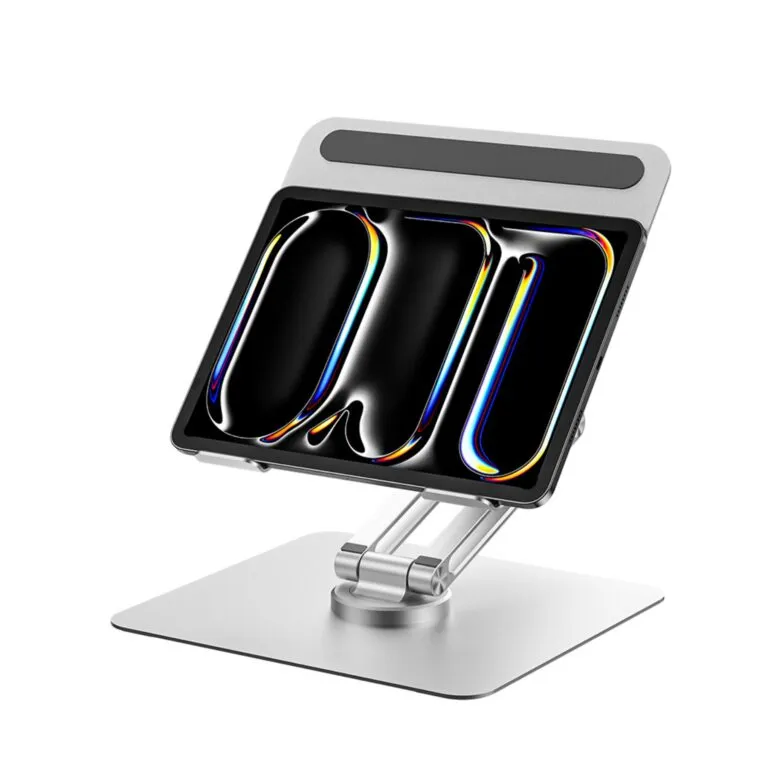 WiWU S801 Rotative Foldable Laptop Stand Silver — photo 4
