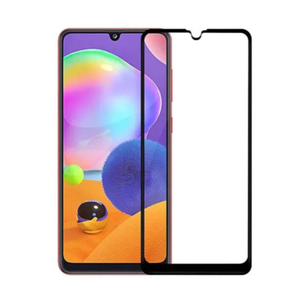 Other / Generic Samsung Galaxy A31 Full Glue Tempered Glass Screen Protector