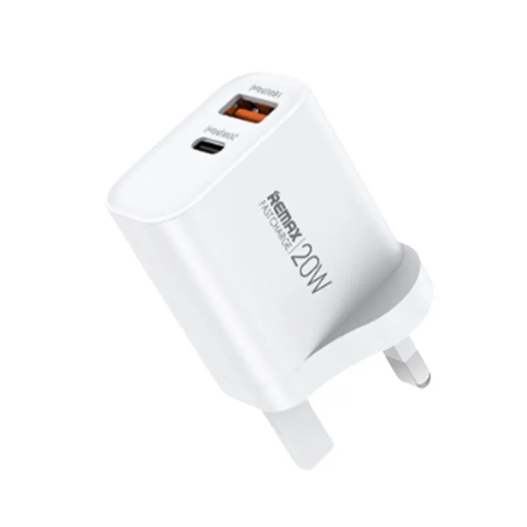 Remax RP-U120 20W 3pin Dock and Type-C To Type-C Cable White — photo 2