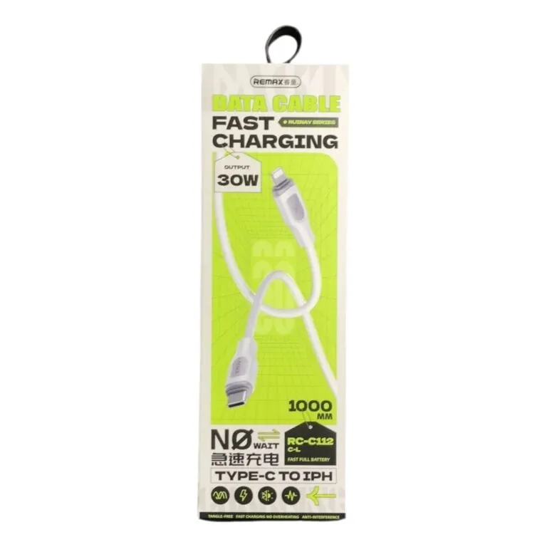 Remax RC-C112 30w Type-C to Lightning 1m Cable — photo 4