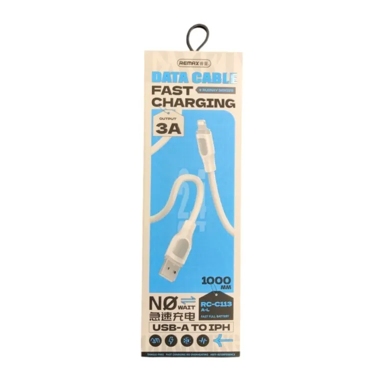 Remax RC-C113 USB to Lightning 1m Cable — photo 4