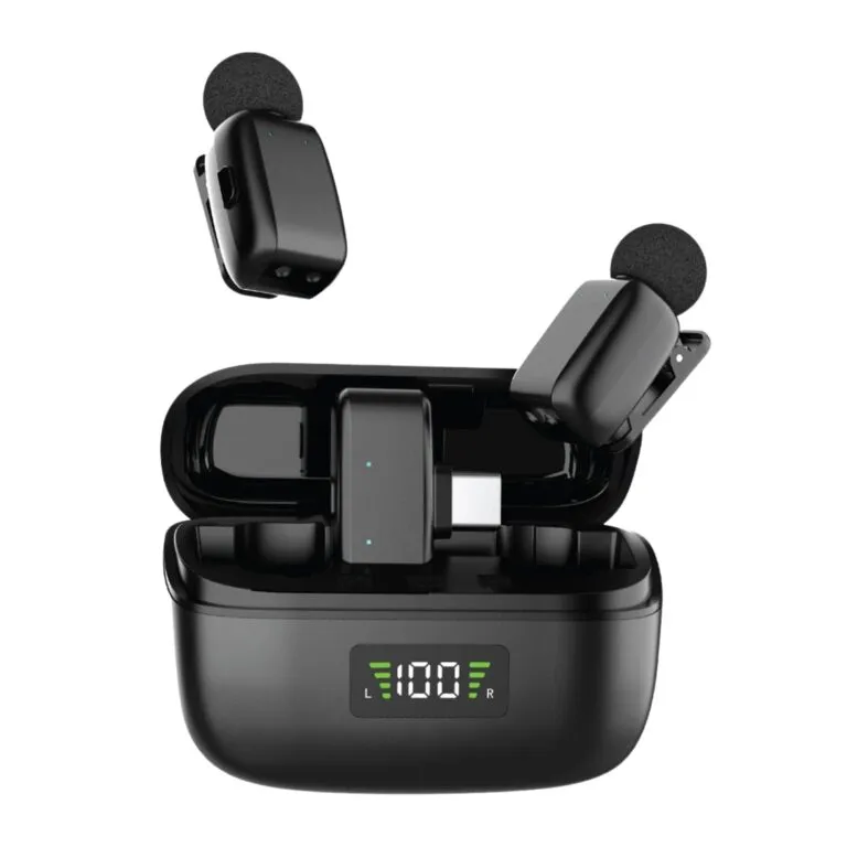 Green Lion Wireless 2 In 1 Flex Mic Duo Type-C and lightning Microphone