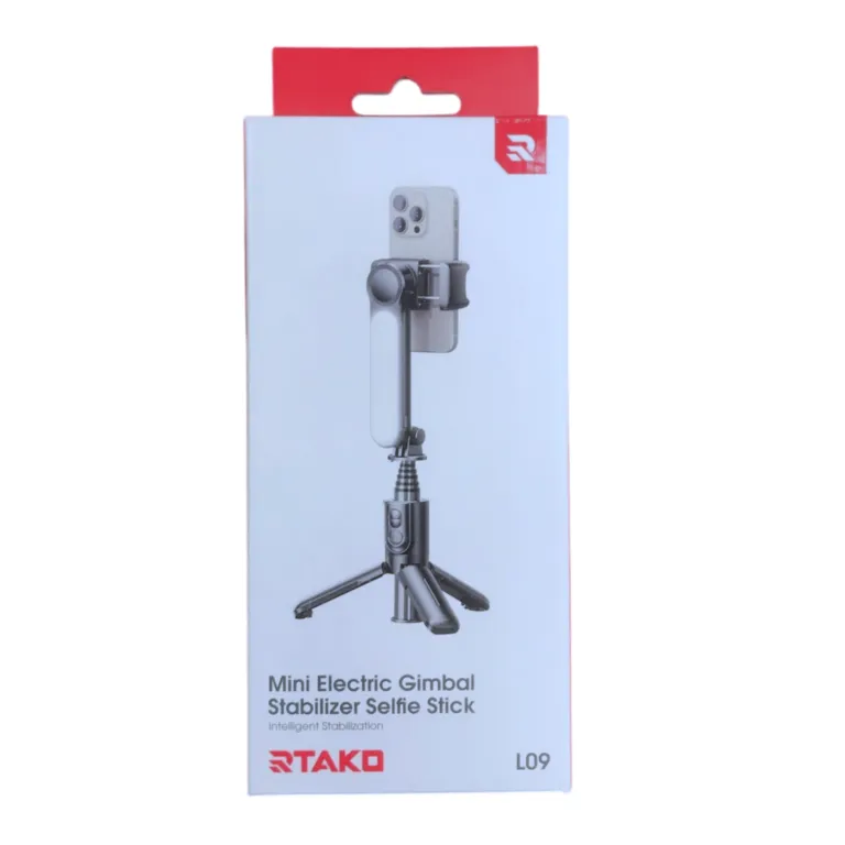 rtako L09 Mini Electric Gimbal Stabilizer Selfie Stick — photo 5