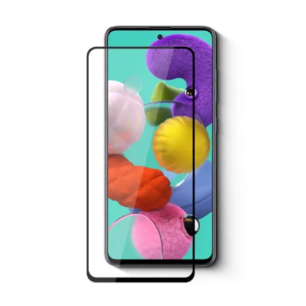 Other / Generic Samsung Galaxy A51 Full Glue Tempered Glass Screen Protector
