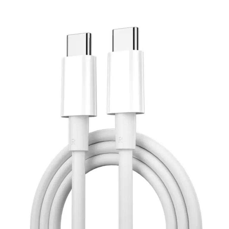 WiWU WI-C008 Classic USB-C To USB-C Cable 1.2m White — photo 1