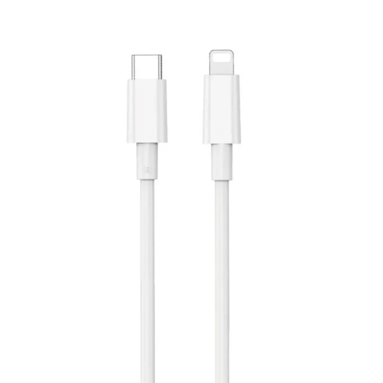 WiWU WI-C008 Classic USB-C To Lightning Cable 1.2m White — photo 3