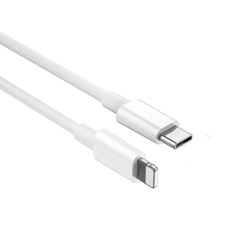 WiWU WI-C008 Classic USB-C To Lightning Cable 1.2m White — photo 2