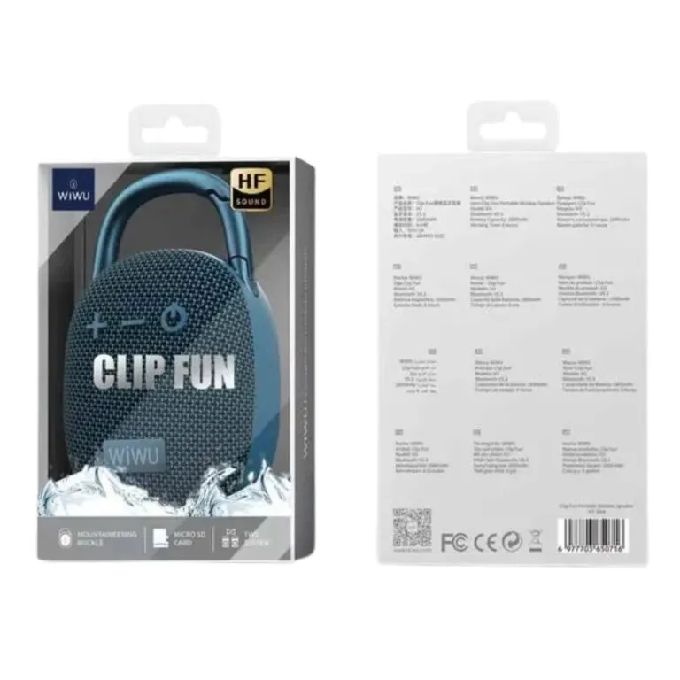 WiWU H3 Clip Fun Portable Wireless Speaker — photo 5