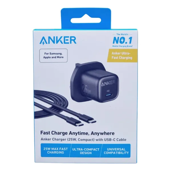 Anker B2656K11 25w Charger With Type-C to Type-C Cable — photo 3