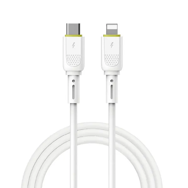 WiWU WI-C034 Cobra Type-C to Lightning 30w Cable 120cm White — photo 1