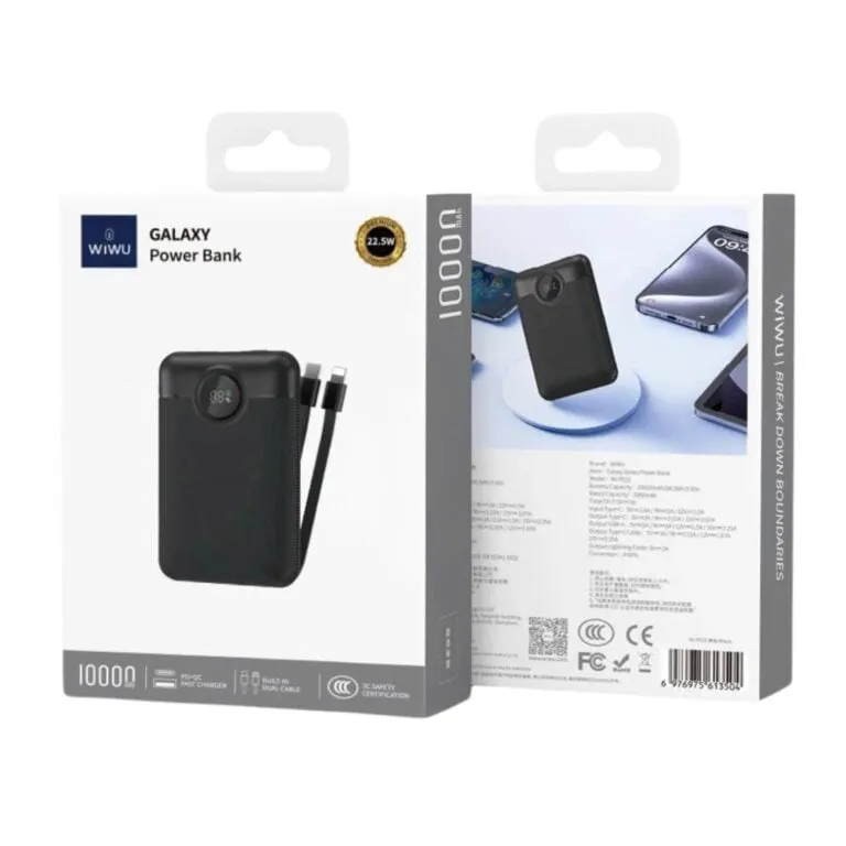 WiWU WI-P022 Galaxy 22.5w 10000mAh Power Bank — photo 4
