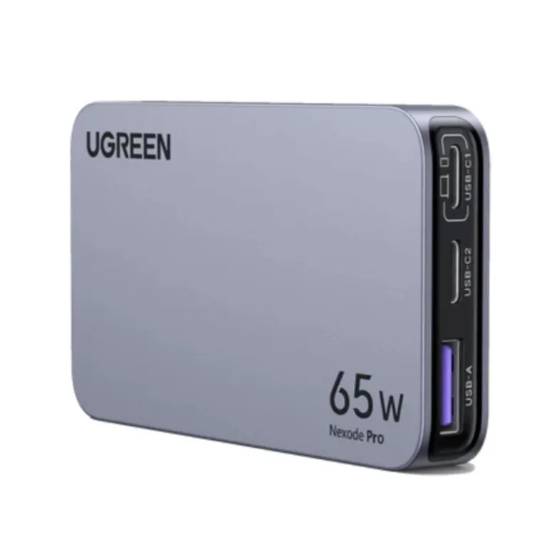 Ugreen 25356 Nexode Pro 65W 3-Port GaN Ultra-Slim Iphone Charger