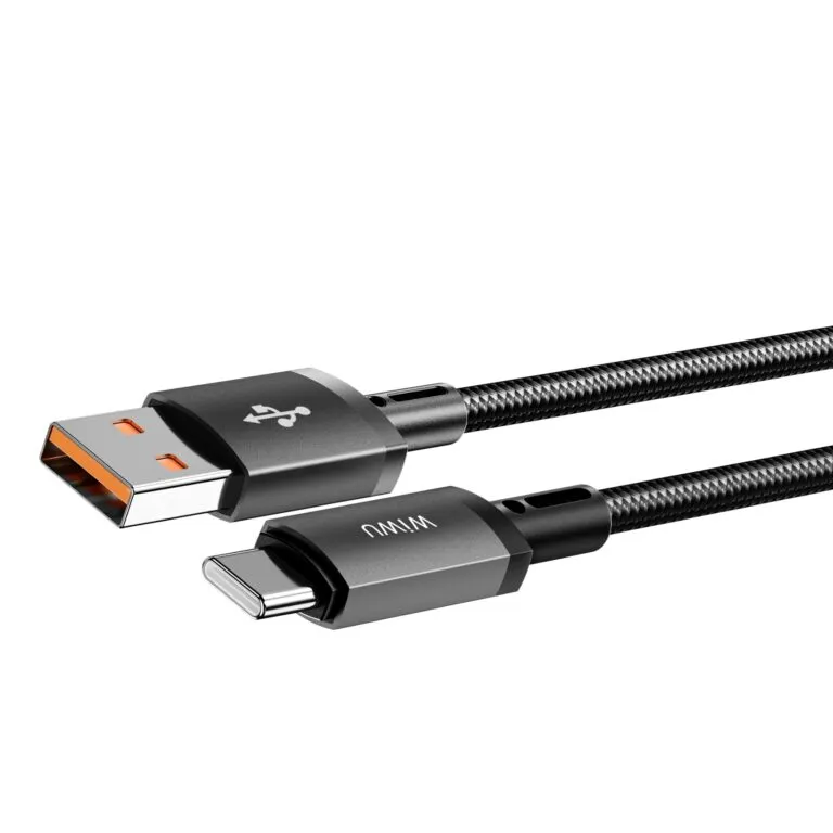 WiWU WI-C054 Titanlink USB To Type-C Cable 1m Gray — photo 2