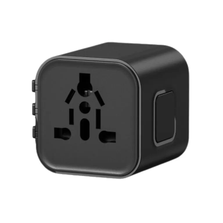 WiWU WI-UA005 2500W Universal Plug Adapter Black — photo 4