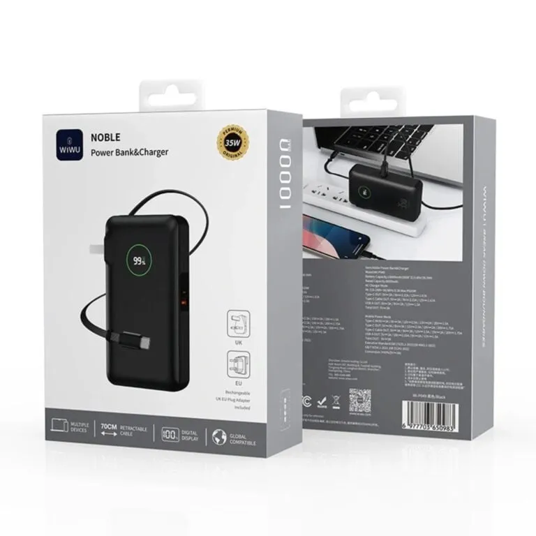 WiWU WI-P049 Noble 35W 10000mAh Powerbank — photo 5