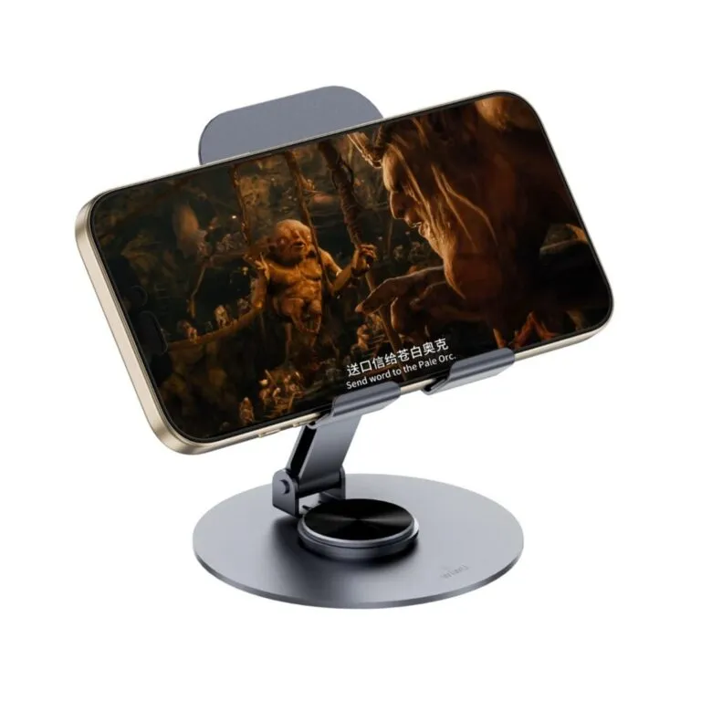 WiWU for ZM-014 Rotation 360° Smartphone and Tablet Holder – Grey — photo 4