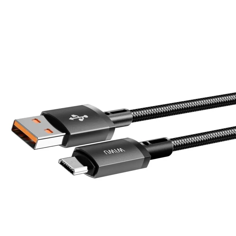 WiWU WI-C053 Titanlink USB To Micro Cable 1m Gray — photo 2