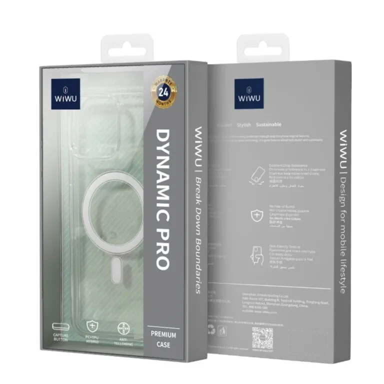 WiWU MCC-102 iPhone 16 Pro Max Case Magnetic Crystal Hard PC Cover — photo 5