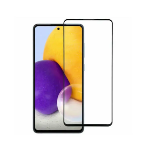 Other / Generic Samsung Galaxy A72 Full Glue Tempered Glass Screen Protector
