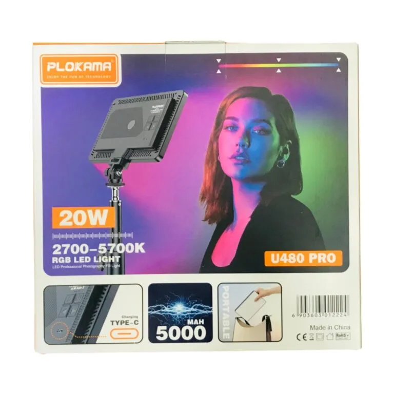 Plokama U480 Pro RGB LED Light — photo 4