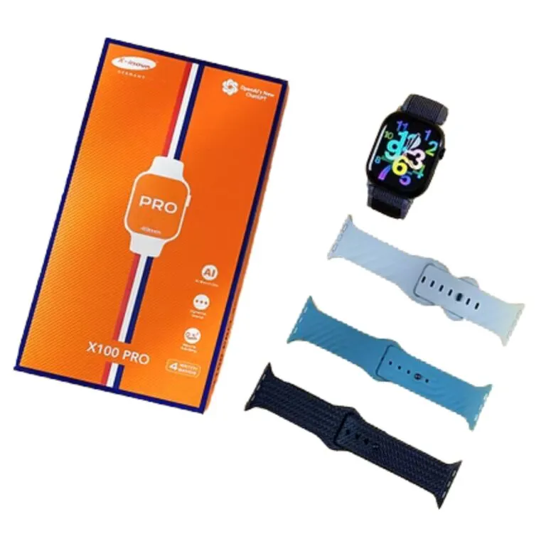 X-Inova X100 Pro Ai Smartwatch With 4 Straps — photo 5