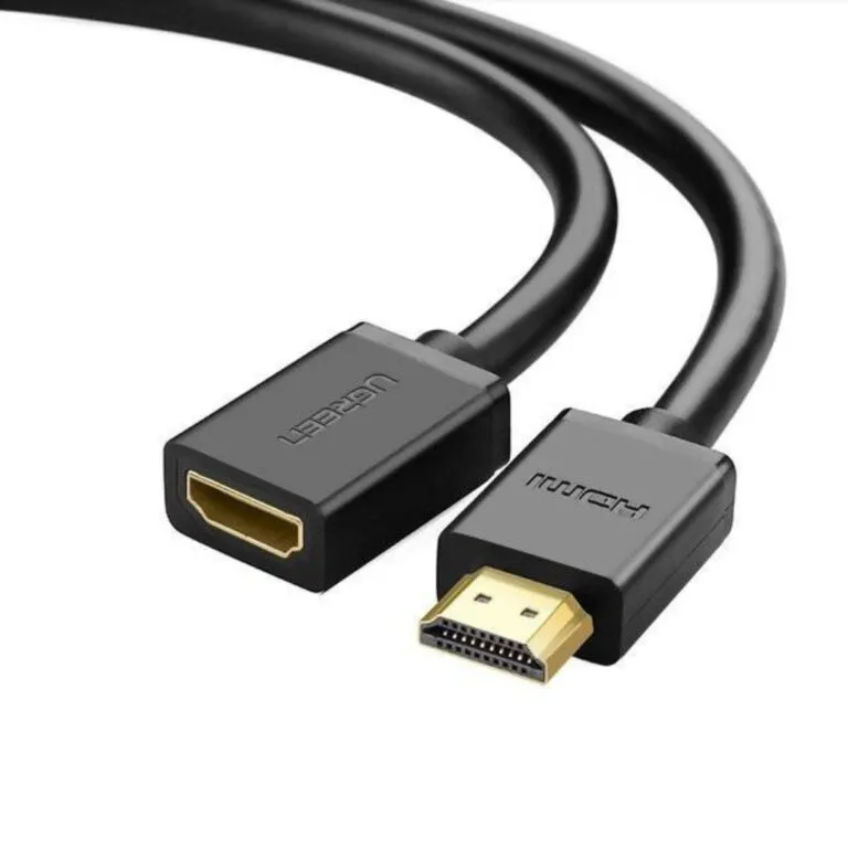 Ugreen 10140 HDMI Male To Female Cable 0.5m Black