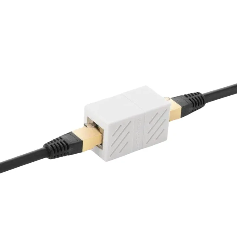 Ugreen 20311 RJ45 Network Keystone Jack Inline Coupler Female To Female 1pc White — photo 4
