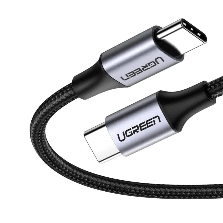 Ugreen 50150 60W Type-C to Type-C PD Fast Charging Cable 1m Gray Black — photo 3