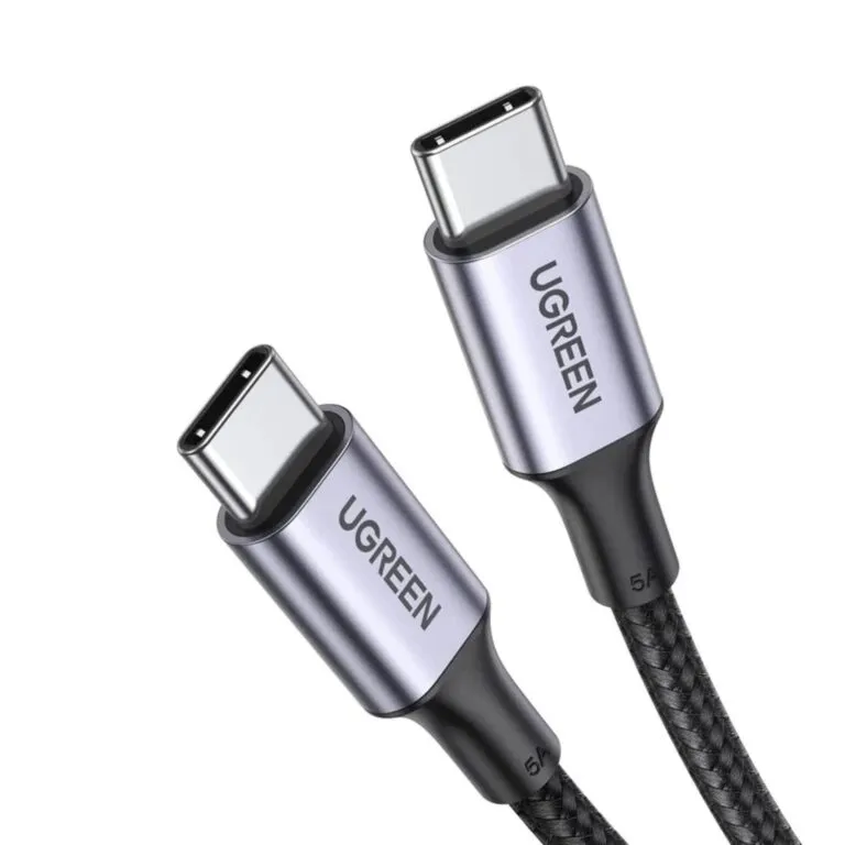 Ugreen 50150 60W Type-C to Type-C PD Fast Charging Cable 1m Gray Black — photo 2