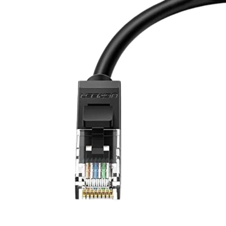 Ugreen 20160 CAT 6 Round Ethernet Cable 2m Black — photo 2