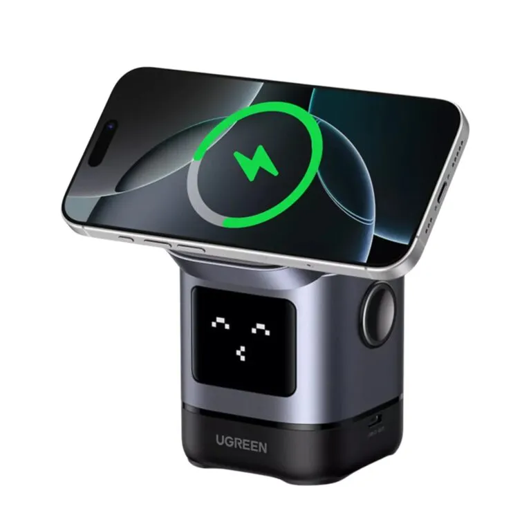 Ugreen 45775 2-in-1 Magnetic Wireless Charging Station 15w — photo 3