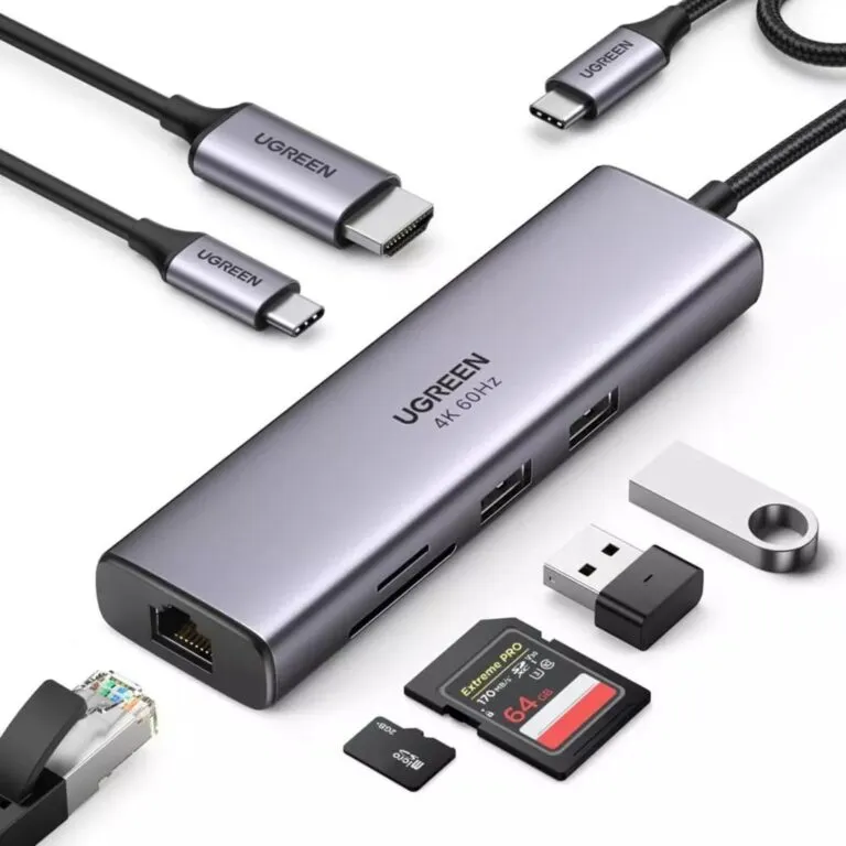 Ugreen 60515 7-in-1 USB-C Multifunction Adapter — photo 2