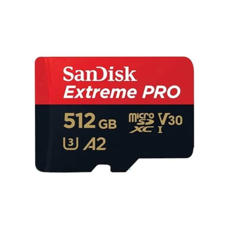 SanDisk Extreme Pro Micro SDCX 512GB 200R 140w