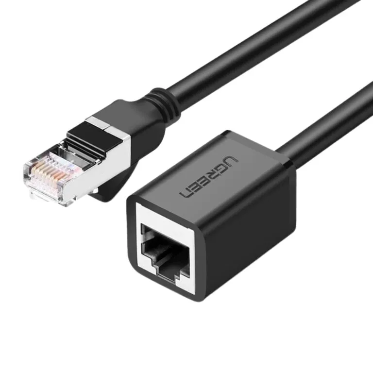 Ugreen 11282 CAT 6 F/UTP Ethernet RJ45 Extension Male/Female Patch Cords 3m Black — photo 2