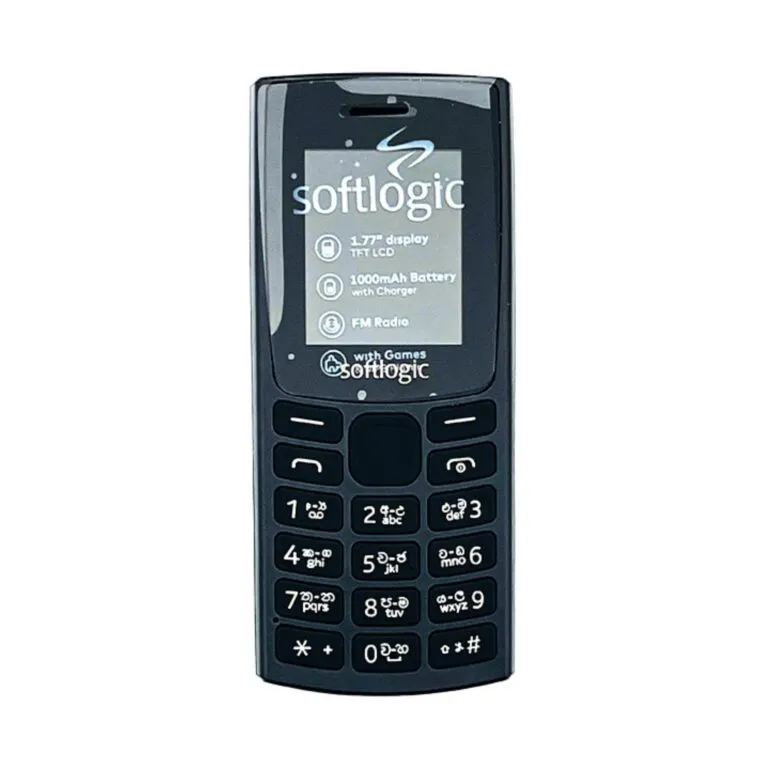 Softlogic Max 111 Phone – Black