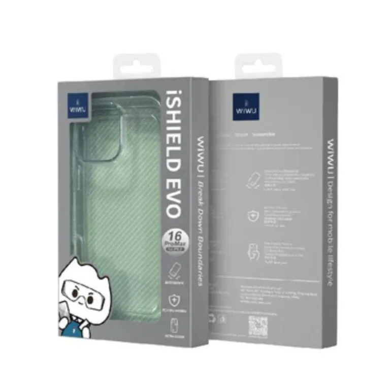 WiWU TPP-109 iShield Evo Case 16 Series Transparent — photo 4
