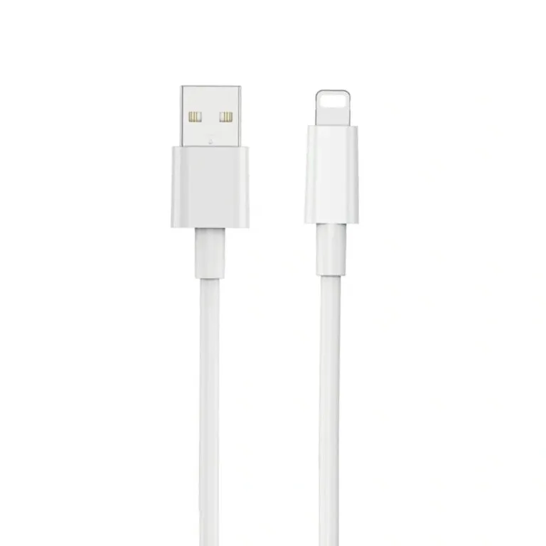 WiWU Wi-C006 Classic USB To Lightning Cable 1m Cable White — photo 3