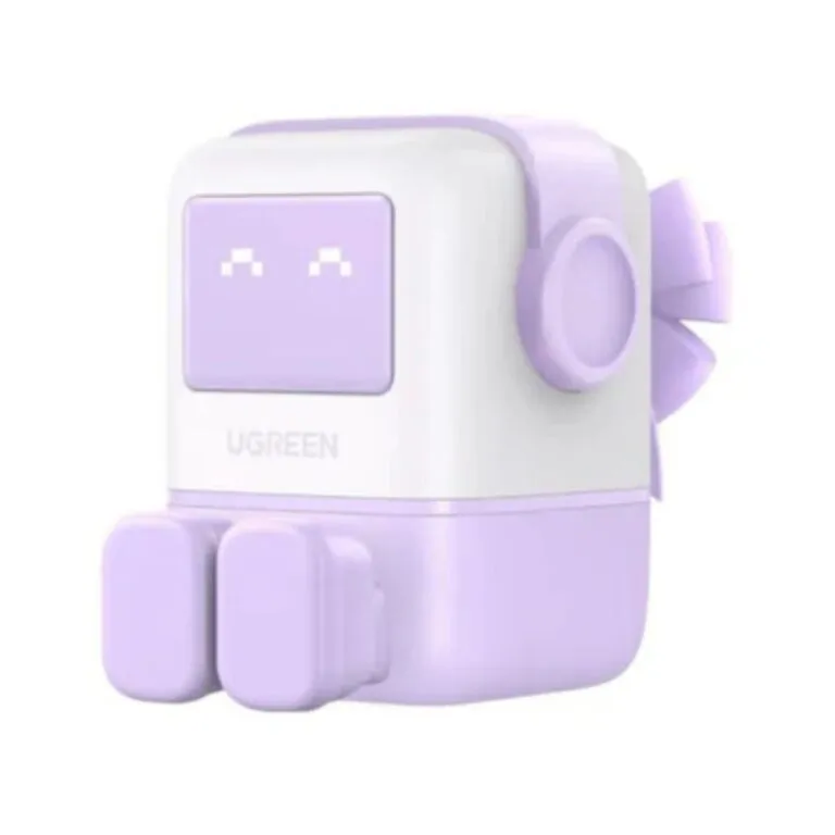Ugreen 35292 Nexode RG 65w 3-Port GAN Fast Charger UK Purple