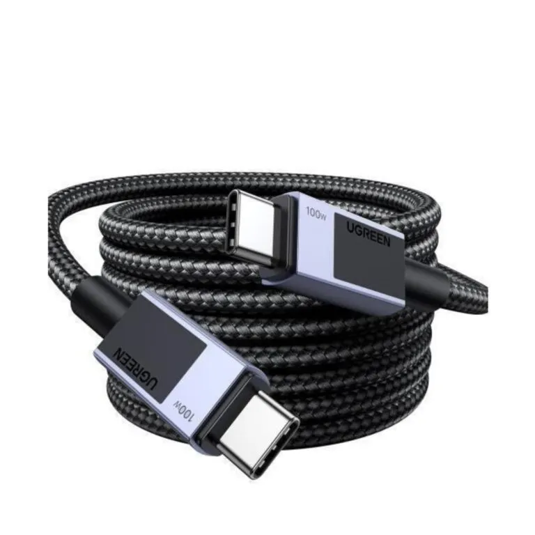 Ugreen 45063 Type-C To Type-C Fast Charging Cable 1m Space Gray — photo 3