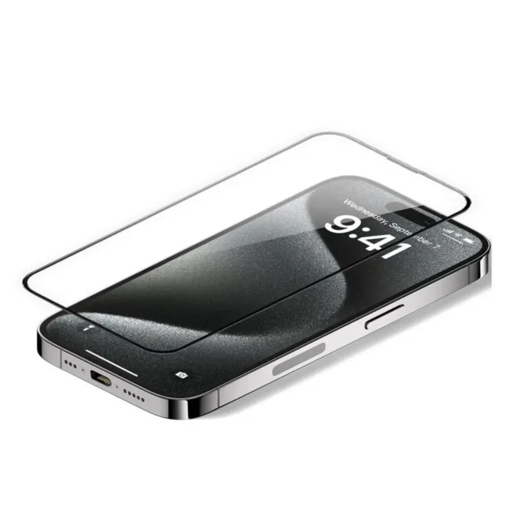 WiWU GT-010 Ultra Thin Anti Broken Tempered Film For iPhone 15/16 Series — photo 3