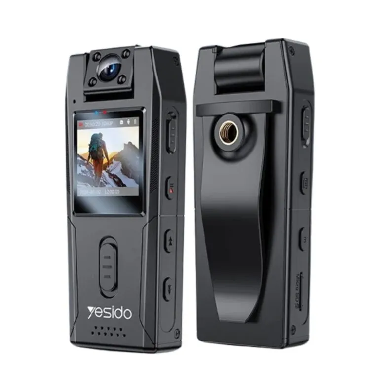 Yesido Body Camera KM25 Video Recorder 180 Degree Rotating Lens HD 1080p — photo 2