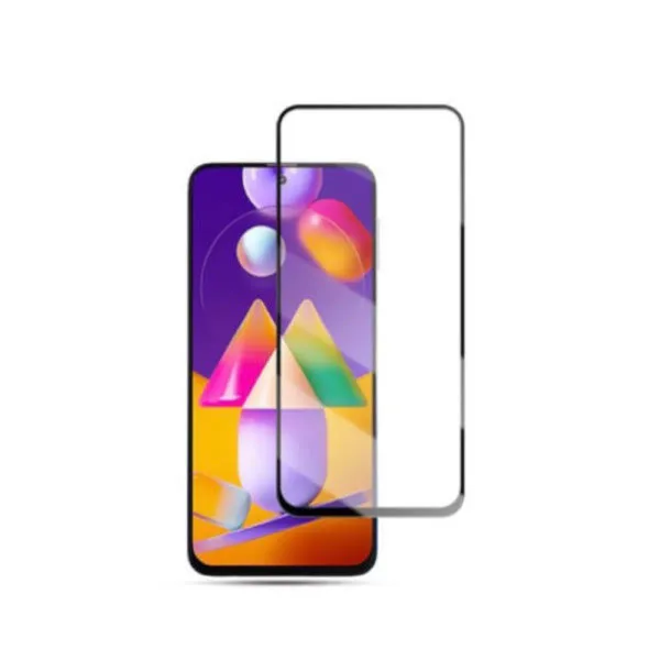 Other / Generic Samsung Galaxy M31s Full Glue Tempered Glass Screen Protector