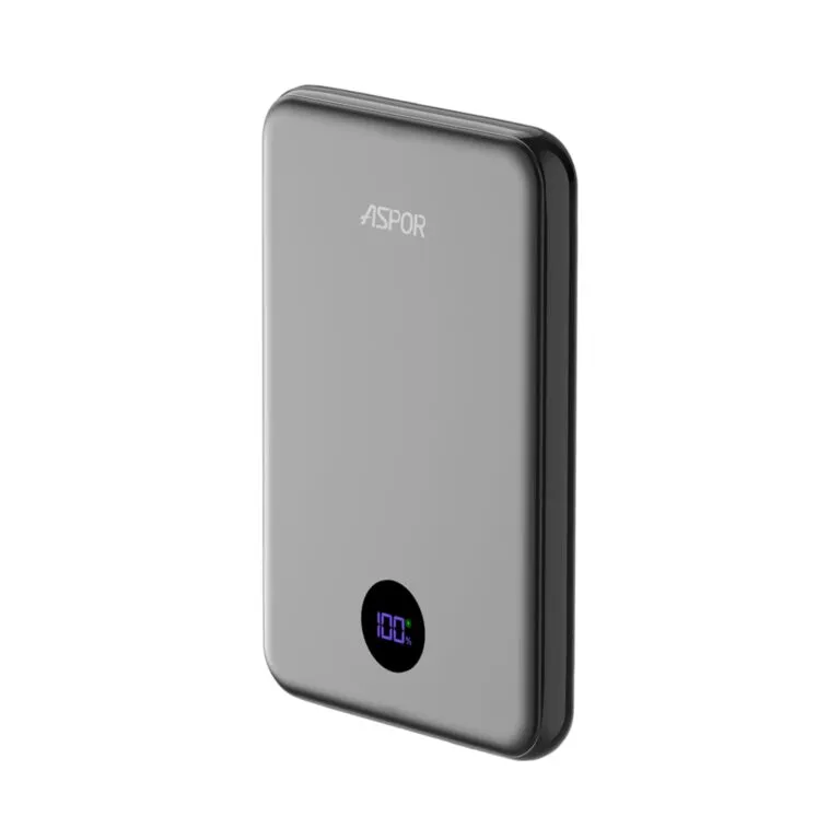 Aspor A385 10000mAh Magnetic Wireless Powerbank — photo 2