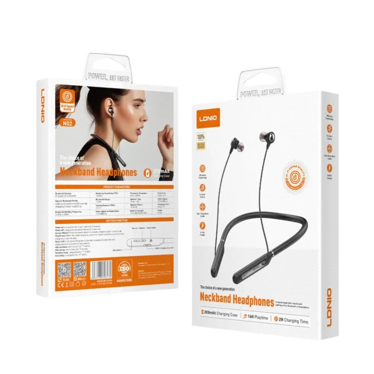 LDNIO N02 Stereo Bluetooth Neckband — photo 4